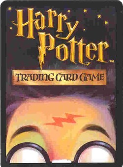 Harry Potter Trading Card Game - Back of Card