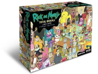 Front of Box for Rick and Morty Total Rickall