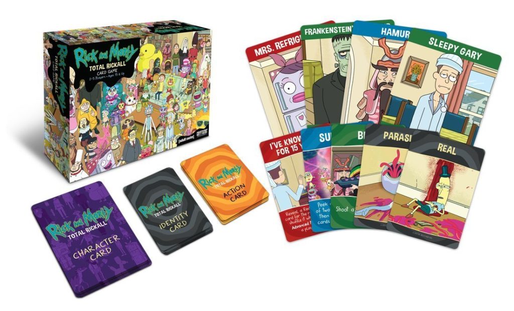 Game Materials for Rick and Morty Total Rickall