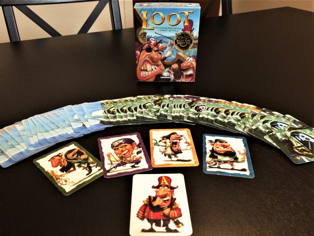 Loot Board Game (Box and Card Spread)