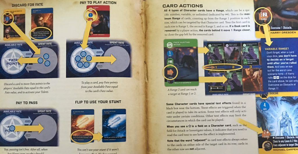 Picture of Dresden FIles Game Instruction Booklet