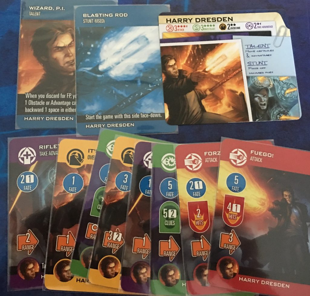 Picture of Dresden Files Game Harry Deck