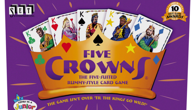 Set Enterprises Five Crowns Card Game 