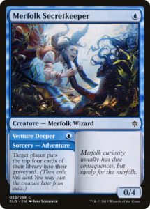Picture of Merfolk Secretkeeper Magic Card