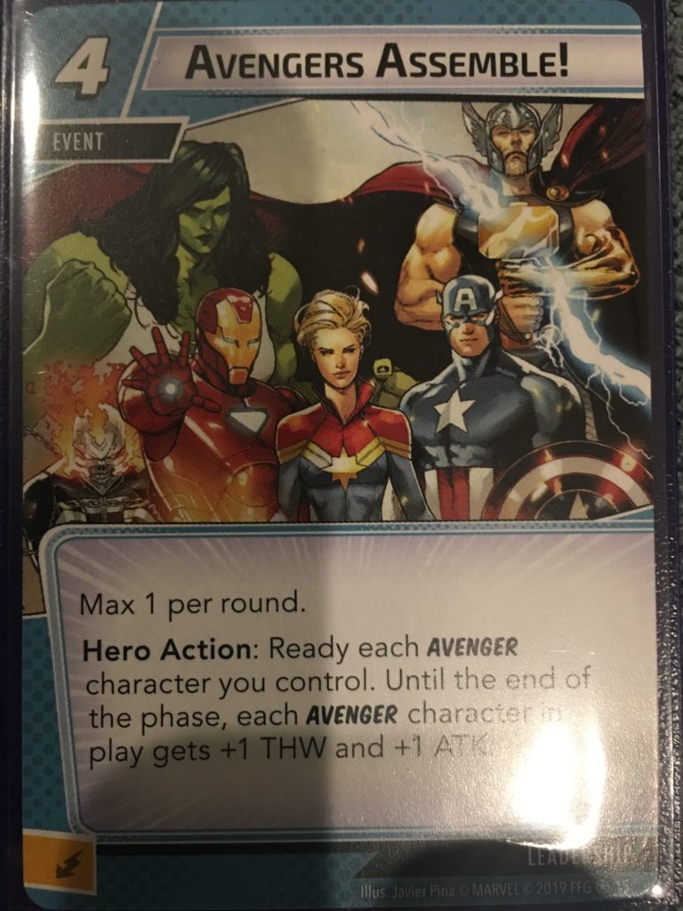 Avengers Assemble (Marvel Champions Card)