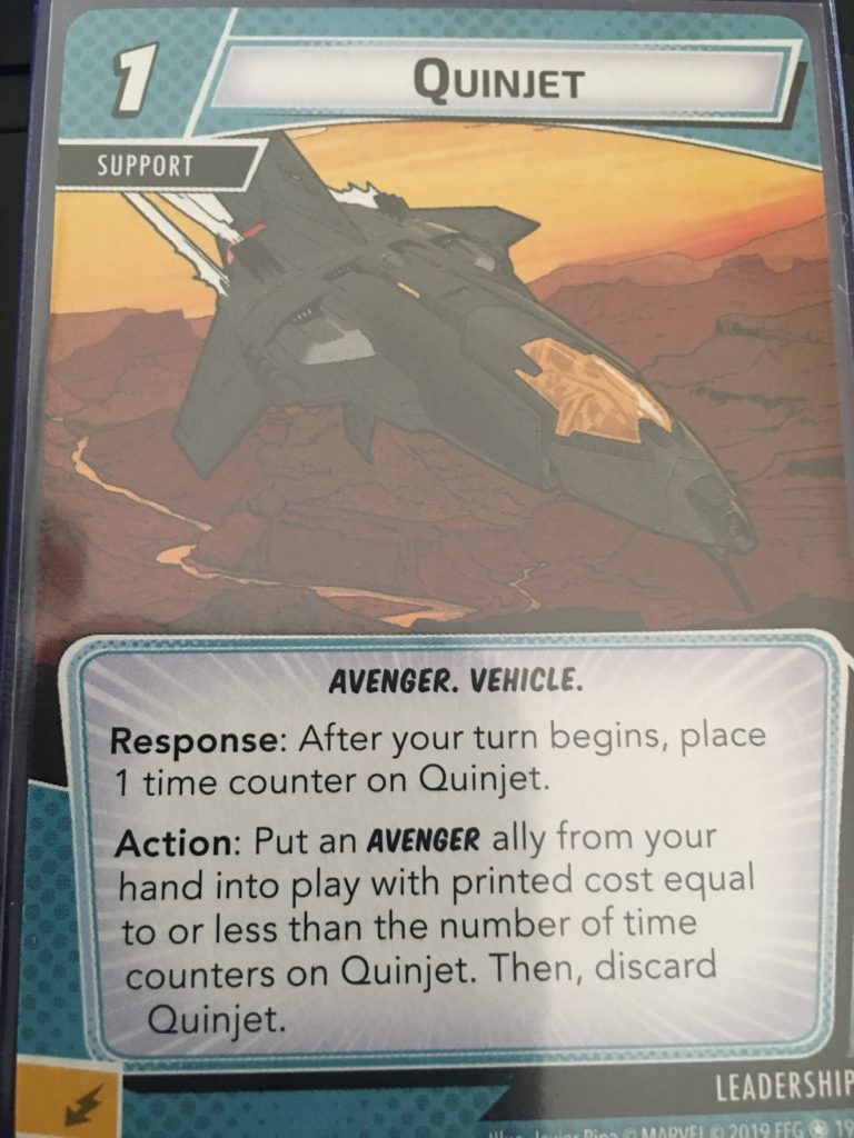 Quinjet (Marvel Champions Card)
